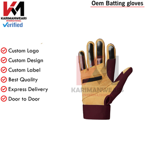 Guantes de Bateo de Béisbol al por Mayor, de Piel de Oveja, con Logotipo Personalizado de Fábrica, OEM ODM, Fabricante Profesional de Artículos Deportivos de Alto Agarre - Product Image 6