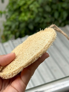 Éponges naturelles en loofah ovales pour le bain et la cuisine, provenant de la ferme vietnamienne, cultivées de manière biologique, sûres pour les humains - Product Image 4