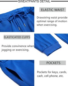 Ensemble de survêtement Tech Fleece pour homme avec logo personnalisé, deux pièces, sweat à capuche épais et pantalon de jogging, tenue de sport pour la gym 2025 - Product Image 2