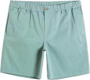 กางเกงขาสั้นชายหาดสำหรับออกกำลังกายฤดูร้อนคุณภาพสูงแบบสั่งทำพิเศษสำหรับผู้ชาย เอวกลาง ผ้าทอ มีเชือกผูก ลายพิมพ์ - Product Image 2