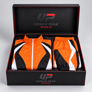 Survêtement homme de qualité supérieure, tissu nylon durable, coupe confortable pour l'entraînement, la course, le fitness et les tenues décontractées. - Product Image 5