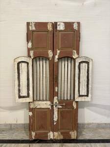 Paneles de Puerta de Madera Maciza Antiguos, para Hogar, Oficina, Exterior, Villa de Lujo, Comedor, Sala de Estar, Cocina, Muebles Tallados a Mano, Estilo Vintage - Product Image 5