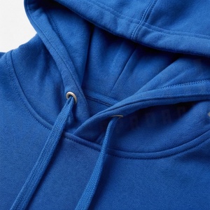 Custom French Terry Embroidery Plain Cropped Cotton Breathable <b>Pullover</b> Hoodie <b>Men</b> Women Activewear Premium Apparel Top - Product Image 4