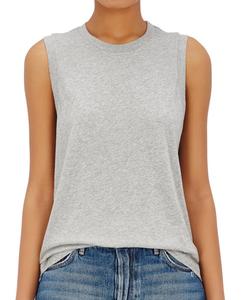 Plain Blank Breathable <b>Knitted</b> <b>Women</b> Casual <b>Tank</b> <b>Top</b> Crew Neck 2026 - Product Image 2