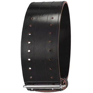 Ceinture de musculation en cuir véritable pour l'entraînement de musculation et la gym, avec soutien lombaire et rembourrage de 4 pouces - Product Image 6