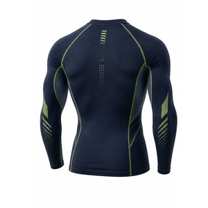 Ensemble de compression haute performance pour homme, haut à manches longues et pantalon de compression pour entraînement, exercice et activités de plein air - Product Image 5