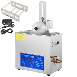 Máquina de Limpieza Ultrasónica de Vinilos de 180W, Limpiador Ultrasónico Doméstico de 6L para Discos de 7-12 Pulgadas, Limpiador Ultrasónico 8 en 1 - Product Image 5