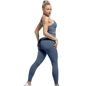 Leggings de sport taille haute pour femme, effet push-up, pour fitness, yoga, course à pied et entraînement en salle de sport - Product Image 2