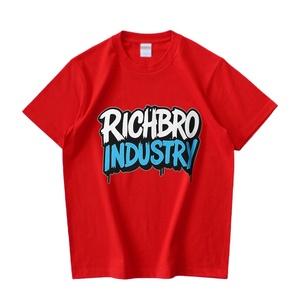 Jogger Style Mens Active T-Shirt Coton Stretch Tissu Respirant Training Wear OEM Factory Richbro Industry Custom Design - Product Image 6
