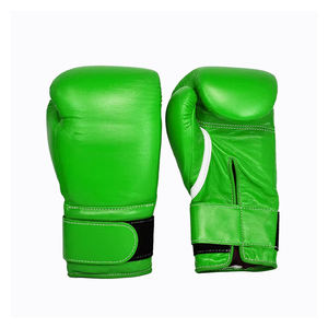 Guantes de Boxeo de Cuero Hechos a Medida de Alta Calidad - Guantes de Boxeo Profesionales Resistentes al Viento y Transpirables con MOQ Bajo - Product Image 1