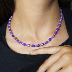 Tumble Separator <b>Necklace</b> for Women Handmade Tumble Separator Beaded <b>Necklace</b> Stylish Tumble Separator Chain <b>Necklace</b> - Product Image 1