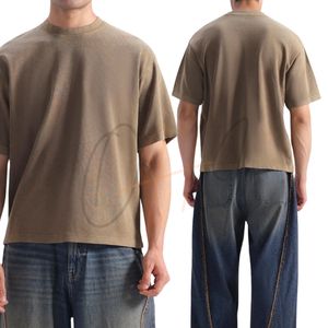 Camiseta Básica de Verano para Hombre, Corte Regular, 100% Algodón Ecológico, Secado Rápido, Transpirable, Estilo Casual, Lisa, Minimalista, 230g - Product Image 6