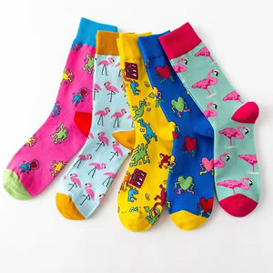 Urban Style Casual <b>Socks</b> Breathable Material Comfortable Fit Perfect For Regular Wear And Casual Outfits - Product Image 1
