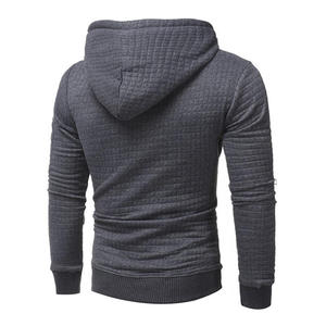 Sudadera con capucha de doble capa para hombre, de algodón grueso premium, estilo urbano. - Product Image 5