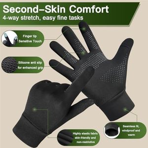 High Performance Running <b>Gloves</b> Anti Slip Grip <b>Gloves</b> for Jogging Breathable Fitness Training Equipment - Product Image 2
