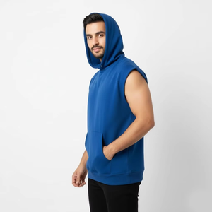 Camiseta Deportiva sin Mangas con Capucha para Hombre, Colección Premium, Material Suave y Elástico, Ajuste Cómodo, Múltiples Tallas - Product Image 4