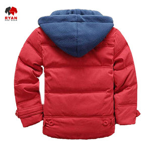 เสื้อแจ็คเก็ตพัฟเฟอร์คุณภาพสูงแบบสั่งทำพิเศษสำหรับผู้ชาย วัยรุ่น และเด็ก  ออกแบบสีและโลโก้ได้ตามต้องการ ป้องกันรอยยับ - Product Image 4