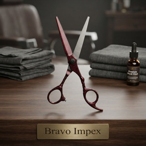 Tijeras de Peluquería Profesionales Especiales para Barberías, Tijeras de Acero Inoxidable para Salón de Belleza, Herramienta de Estilismo para Barberos - Product Image 1