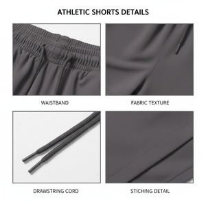 Men's 2-in-1 Workout Gym <b>Shorts</b> with Phone Pocket | Quick-Dry <b>Compression</b> Liner Running <b>Shorts</b> | Fitness Training Sportswear - Product Image 6