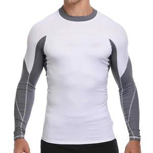 Best Quality <b>Men's</b> MMA Rash Guard Anti-UV UPF50+ Quick Dry Breathable Lightweight <b>Swimming</b> <b>Shirt</b> for Hiking & Fishing - Product Image 3