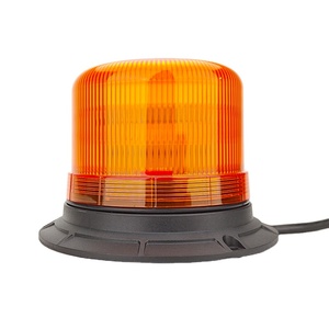 ไฟเตือนกระพริบ DC 10-110V ไฟ LED สีเหลืองอำพัน ไฟแฟลช LED - Product Image 1
