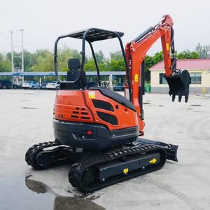 공장 직판가 쿠보타 미니 굴삭기, 2.5톤 소형 굴착기, 철거 및 도랑 파기용 롱 암, 엔진 모터 장착 - Product Image 4