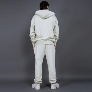 Track Suit Casual Wear Reguler Fit Men'S Tracksuits 2 Pieces Zup-Up <b>Hoodie</b> and Jogger Pants Set for Men With Coffs - Product Image 4