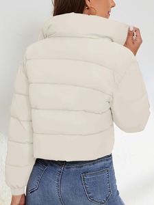 2026 New Style High Quality <b>Cheap</b> Price Women's Down <b>Jacket</b> for Winter Bodywarmer Wholesale Windproof Thick Polyester Filling - Product Image 3