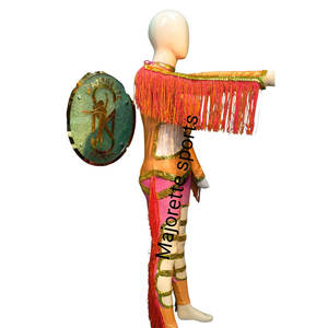 Traje de Danza para Mujer, Tejido Elástico, Ajustado, de una Pieza, para Actuaciones, Cómodo para Prácticas en el Escenario - Product Image 2