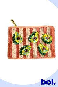 Handmade Beaded Coin Purse Pocket Money Purse Teens Beaded Wallet Colorful Beaded Coin Purse Wholesale Custom Beaded <b>Pouch</b> - Product Image 4