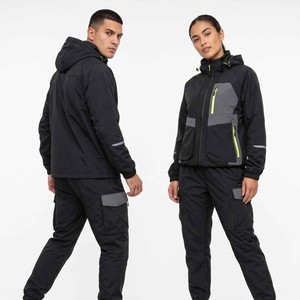 Survêtements unisexes en nylon avec poches, design 2-en-1, imperméables, avec logos personnalisés HAWK EYE SPORTS, vente en gros - Product Image 6