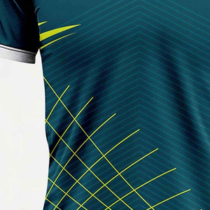 Camiseta de Cricket Sublimada Transpirable, 100% Poliéster, Cuello en V, Ligera, de Secado Rápido, Personalizable con Nombre de Equipo, Unisex para Adultos - Product Image 6