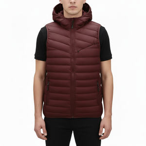 Veste matelassée pour homme avec logo personnalisé imprimé, veste matelassée de haute qualité sur mesure pour adultes, service OEM pour hommes - Product Image 1