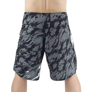Shorts de combat personnalisés à étiquette privée, impression numérique, unisexe, pour adultes, shorts de combat MMA de haute qualité, séchage rapide, légers - Product Image 3