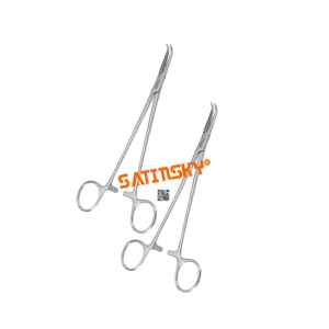 Pinces à ligature pour dissection, bébé, 14 cm, microchirurgie, acier inoxydable, manuel, certifié CE, classe III, marque Satinsky, SSE-11131238 - Product Image 5