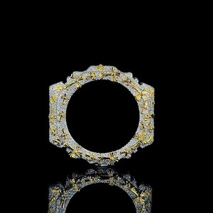 Montre personnalisée Diamond Sector Elite GA2100, boîtier entièrement serti de diamants, kit de mise à niveau en acier inoxydable de qualité supérieure, montre gshock - Product Image 1