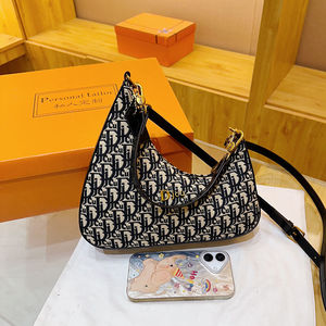 Women's Stylish Designer Denim Crossbody Shoulder Bag with Zipper Closure Single Strap <b>Small</b> Capacity - Product Image 2