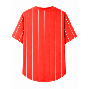 Delta Sigma personnalisé | T-shirt de la sororité Theta avec logo brodé sur le devant, couleur rouge et blanc, manches courtes, pour vêtements grecs féminins - Product Image 3