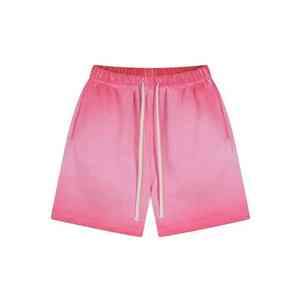 Lightweight Knitted Mesh Solid Breathable Cotton Running <b>Shorts</b> for <b>Men</b> Sublimation Streetwear Summer Gym Casual OEM Service - Product Image 4