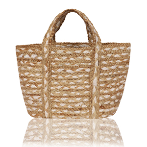 Bolsa de Compras de Yute con Diseño de Letras, Tamaño Personalizado, Asa de Hombro, Bolso de Mano para Playa y Fiesta, Regalo para Mujeres y Niñas - Product Image 5