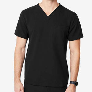 Uniformes Médicos Personalizados OEM ODM, Tela de Poliéster/Algodón, Unisex, Largos, Manga Larga para Hombre, Uso Hospitalario - Product Image 4