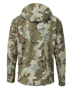 Veste de chasse softshell pour homme, à capuche, coupe-vent, imperméable, respirante, pour l'hiver, vêtements d'extérieur en polyester, logo sur le devant - Product Image 4