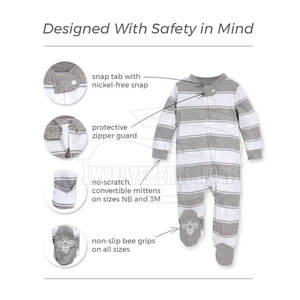 2025 último diseño, peleles de bajo precio para bebés, peleles de secado rápido Unisex para bebés, peleles cómodos para bebés - Product Image 2