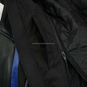 Veste de moto pour homme en cuir respirant à séchage rapide, sur mesure, de haute qualité, vente en gros pour l'hiver - Product Image 5