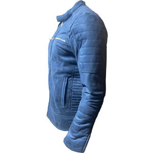 เสื้อแจ็คเก็ตหนังแฟชั่นล่าสุดสำหรับผู้ชาย คุณภาพสูง สวมใส่สบาย สไตล์ลำลอง แนวสตรีทแฟชั่น สำหรับฤดูหนาว คอตั้ง ผ้าแคนวาส - Product Image 2