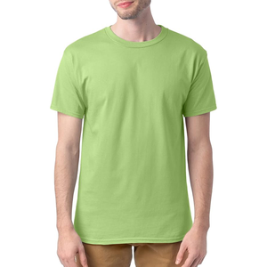 Wholesale Custom Cotton Men's T Shirt Fruit Green Mens Polo Shirts Cotton <b>Plain</b> High Quality T Shirt for Men Print Logo - Product Image 1