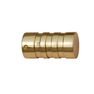 Embouts de tringle à rideaux en laiton massif de luxe pour la décoration de fenêtres - Product Image 1