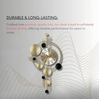 Reloj Despertador Clásico Retro de Doble Campana |   Reloj de Escritorio/Mesa Analógico Silencioso sin Tictac, Funciona con Batería, para Exteriores/Oficina, con Timbre Fuerte, para la Noche