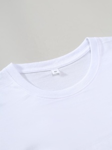 เสื้อยืดผู้ชายใหม่ ขายส่ง ผ้าฝ้าย 100% เป็นมิตรกับสิ่งแวดล้อม ระบายอากาศได้ดี สวมใส่สบาย น้ำหนัก 220 กรัม ผ้าเจอร์ซีย์ แขนสั้น สีพื้น - Product Image 3