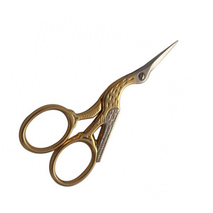 Golden Color Fancy Embroidery <b>Scissors</b> German Stainless Steel Pocket Hold <b>Sewing</b> <b>Scissors</b> With Custom Packing - Product Image 2